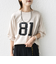 【SHIPS別注】81BRANCA:ナンバリング TEE