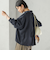 〈手洗い可能〉セルロース ツイル 羽織 シャツ