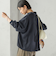 〈手洗い可能〉セルロース ツイル 羽織 シャツ