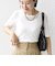 シアー フライス レイヤード TEE