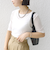 シアー フライス レイヤード TEE