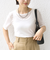 シアー フライス レイヤード TEE
