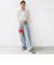 【WEB限定】〈手洗い可能〉チュール フェザー レース 羽織