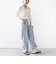 【WEB限定】〈手洗い可能〉チュール フェザー レース 羽織
