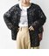【WEB限定】〈手洗い可能〉チュール フェザー レース 羽織