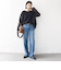 【WEB限定】〈手洗い可能〉チュール フェザー レース 羽織