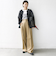 【WEB限定】〈手洗い可能〉チュール フェザー レース 羽織