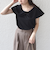 SHIPS Colors:〈手洗い可能〉ジョーゼット ネジリ カラー トップス