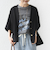 【WEB限定】〈手洗い可能〉シアー Vネック フレア シャツ カーディガン