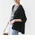 【WEB限定】〈手洗い可能〉シアー Vネック フレア シャツ カーディガン