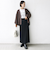 【WEB限定】〈手洗い可能〉シアー Vネック フレア シャツ カーディガン