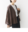 【WEB限定】〈手洗い可能〉シアー Vネック フレア シャツ カーディガン