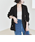 quaranciel:〈手洗い可能〉メッシュ ダブルブレスト テーラード ジャケット 25AW