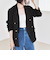 quaranciel:〈手洗い可能〉メッシュ ダブルブレスト テーラード ジャケット 25AW