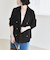 quaranciel:〈手洗い可能〉メッシュ ダブルブレスト テーラード ジャケット 25AW