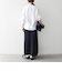 【SHIPS any別注】LACOSTE:〈洗濯機可能〉ピケ クルーネック ロンT 25AW