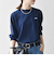 【SHIPS any別注】LACOSTE:〈洗濯機可能〉ピケ クルーネック ロンT 25AW