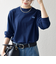 【SHIPS any別注】LACOSTE:〈洗濯機可能〉ピケ クルーネック ロンT 25AW