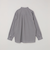 SHIPS any:〈洗濯機可能〉LIM BLESS ソリッド / ストライプ バンドカラー シャツ 25AW◇