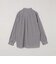 SHIPS any: LIM BLESS ソリッド / ストライプ バンドカラー シャツ 26AW◆