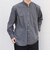 SHIPS any: LIM BLESS ソリッド / ストライプ バンドカラー シャツ 26AW◆