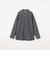 SHIPS any: LIM BLESS ソリッド / ストライプ バンドカラー シャツ 26AW◆