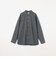 SHIPS any: LIM BLESS ソリッド / ストライプ バンドカラー シャツ 26AW◆