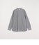 SHIPS any: LIM BLESS ソリッド / ストライプ バンドカラー シャツ 26AW◆