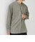 SHIPS any: LIM BLESS ソリッド / ストライプ バンドカラー シャツ 26AW◆