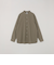 SHIPS any:〈洗濯機可能〉LIM BLESS ソリッド / ストライプ バンドカラー シャツ 25AW◇