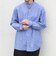 SHIPS any: LIM BLESS ソリッド / ストライプ バンドカラー シャツ 26AW◆