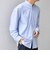 SHIPS any: LIM BLESS ソリッド / ストライプ バンドカラー シャツ 26AW◆