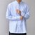 SHIPS any: LIM BLESS ソリッド / ストライプ バンドカラー シャツ 26AW◆