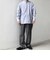 SHIPS any: LIM BLESS ソリッド / ストライプ バンドカラー シャツ 26AW◆