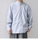 SHIPS any: LIM BLESS ソリッド / ストライプ バンドカラー シャツ 26AW◆