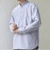 SHIPS any: LIM BLESS ソリッド / ストライプ バンドカラー シャツ 26AW◆
