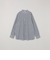 SHIPS any:〈洗濯機可能〉LIM BLESS ソリッド / ストライプ バンドカラー シャツ 25AW◇