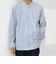 SHIPS any: LIM BLESS ソリッド / ストライプ バンドカラー シャツ 26AW◆
