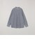 SHIPS any: LIM BLESS ソリッド / ストライプ バンドカラー シャツ 26AW◆