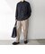 SHIPS any: LIM BLESS ソリッド / ストライプ バンドカラー シャツ 26AW◆