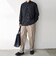 SHIPS any: LIM BLESS ソリッド / ストライプ バンドカラー シャツ 26AW◆