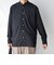 SHIPS any: LIM BLESS ソリッド / ストライプ バンドカラー シャツ 26AW◆