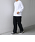 【SHIPS any別注】LACOSTE: ワンポイント ピケ クルーネック Tシャツ 25AW (ロンT)◇