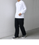 【SHIPS any別注】LACOSTE: ワンポイント ピケ クルーネック Tシャツ 25AW (ロンT)◇