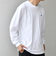 【SHIPS any別注】LACOSTE: ワンポイント ピケ クルーネック Tシャツ 25AW (ロンT)◇