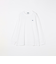【SHIPS any別注】LACOSTE: ワンポイント ピケ クルーネック Tシャツ 25AW (ロンT)◇