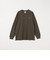 【SHIPS any別注】LACOSTE: ワンポイント ピケ クルーネック Tシャツ 25AW (ロンT)◇