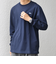 【SHIPS any別注】LACOSTE: ワンポイント ピケ クルーネック Tシャツ 25AW (ロンT)◇