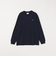【SHIPS any別注】LACOSTE: ワンポイント ピケ クルーネック Tシャツ 25AW (ロンT)◇
