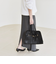 quaranciel:〈手洗い可能〉カット ジョーゼット サイド ライン タイト スカート